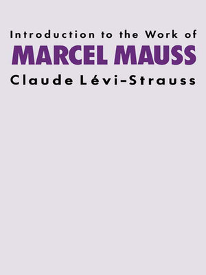 cover image of Introduction to the Work of Marcel Mauss